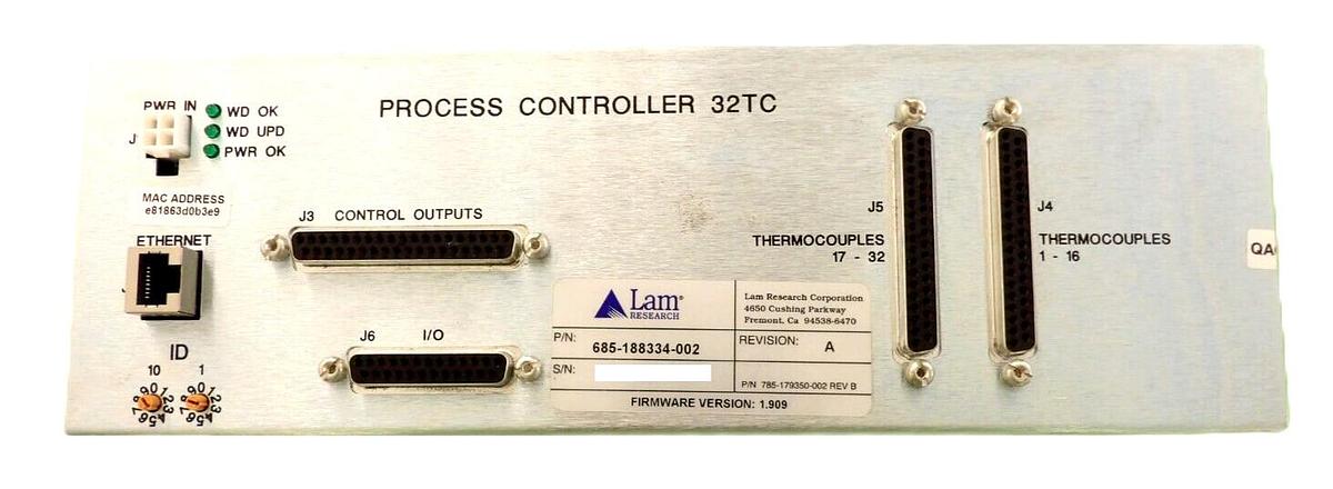 Used Lam Research 785-179350-002 Process Controller 32TC 685-188334-002 Working