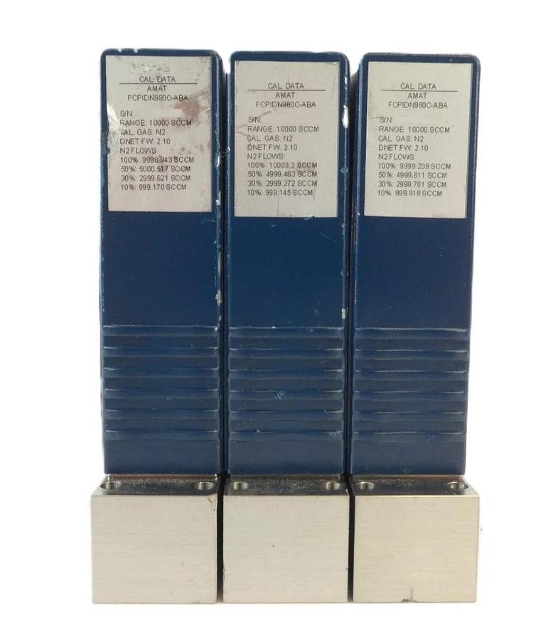 Used Aera PI-980 Mass Flow Controller MFC Reseller Lot of 16 Working Surplus