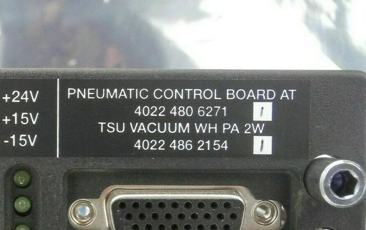 Used KV Automation 4022.480.62711 Pneumatic Control Board AT PCB 4022.486.21541 Spare