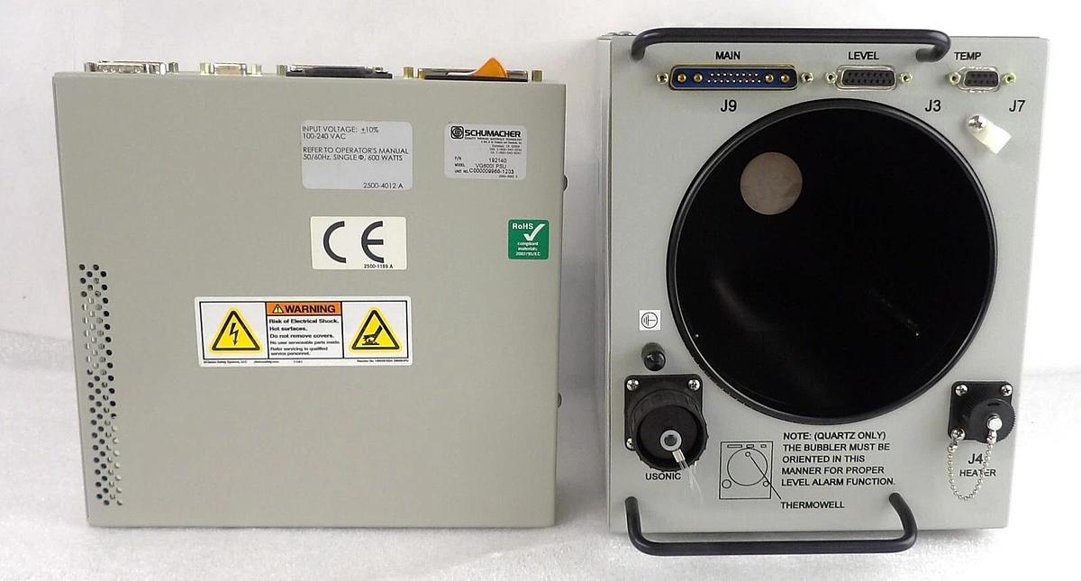 Used Schumacher 192139 Absolute Control VaporGuard W/Power Supply VG600NI CUP Surplus