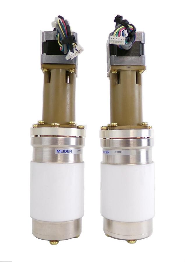 Used Meiden 12100027 Variable Vacuum Capacitor Lot of 2 Working