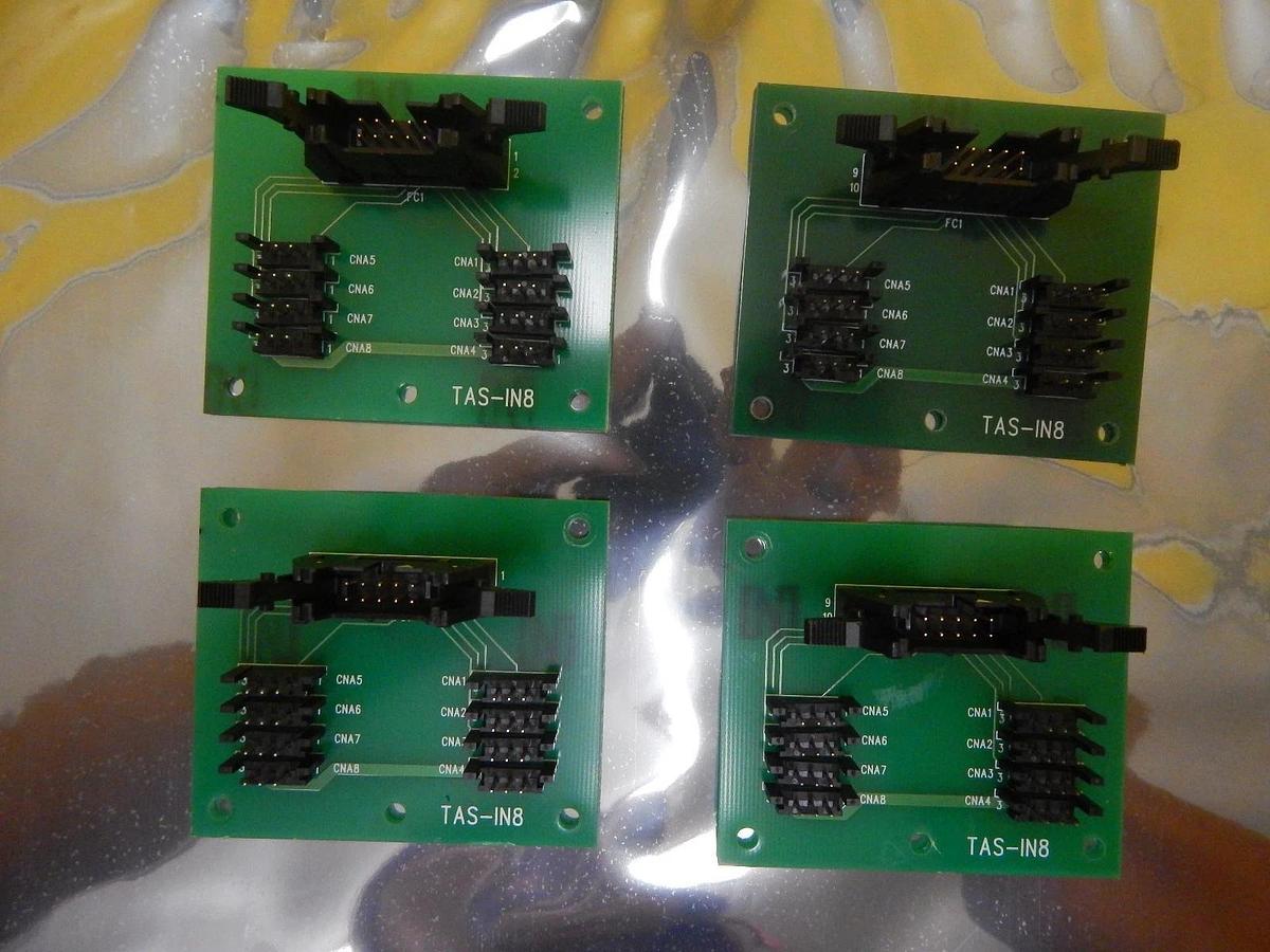 Used TDK TAS-IN8 Backplane Interface Board PCB Reseller Lot of 4 TAS300 Used Working