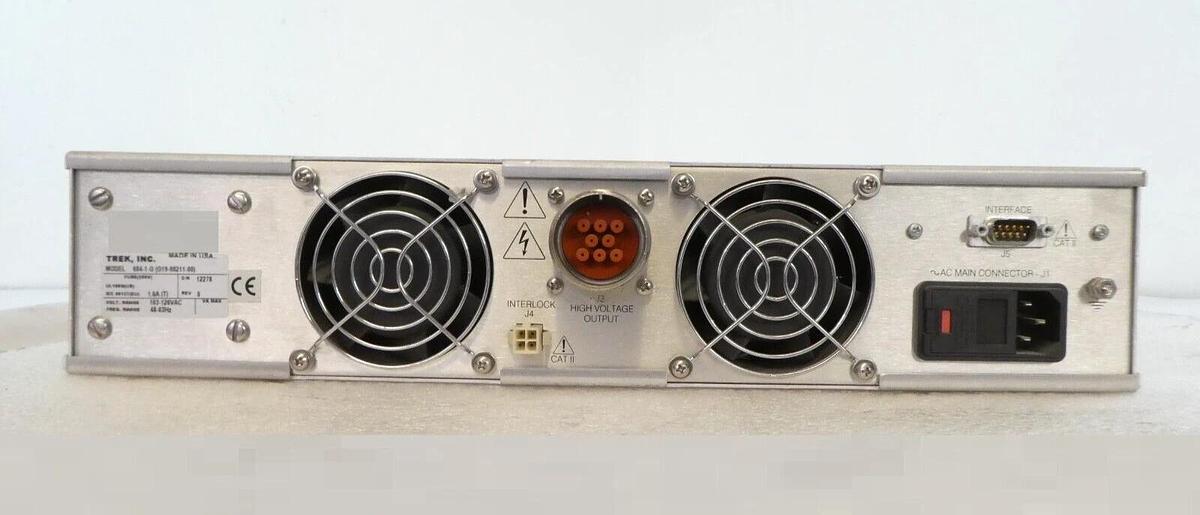 Used Trek 684-1-G ESC Electrostatic Chuck Power Supply G19-00211-00 Untested Surplus