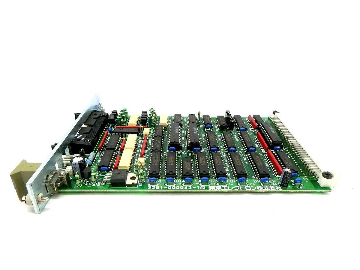Used TEL Tokyo Electron 3281-000043-19 Display Driver PCB Card 2308-000043-14 P-8