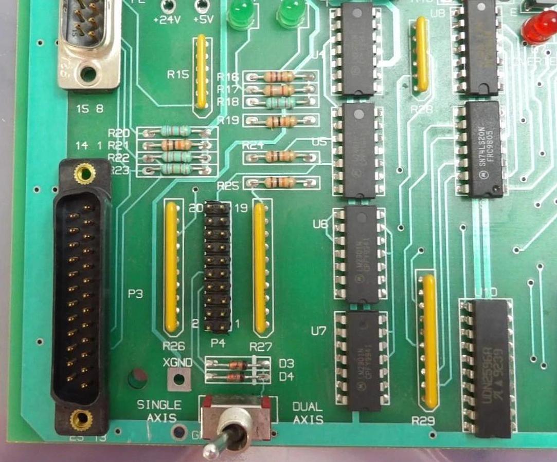 Used FTS Systems EB-0021C Processor PCB FES-034-D Turbojet Temperature System Working