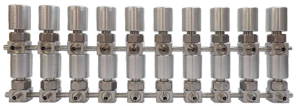 Used Swagelok 6LV-DFC999P-C High Purity Diaphragm Valve DF Series Lot of 20 New