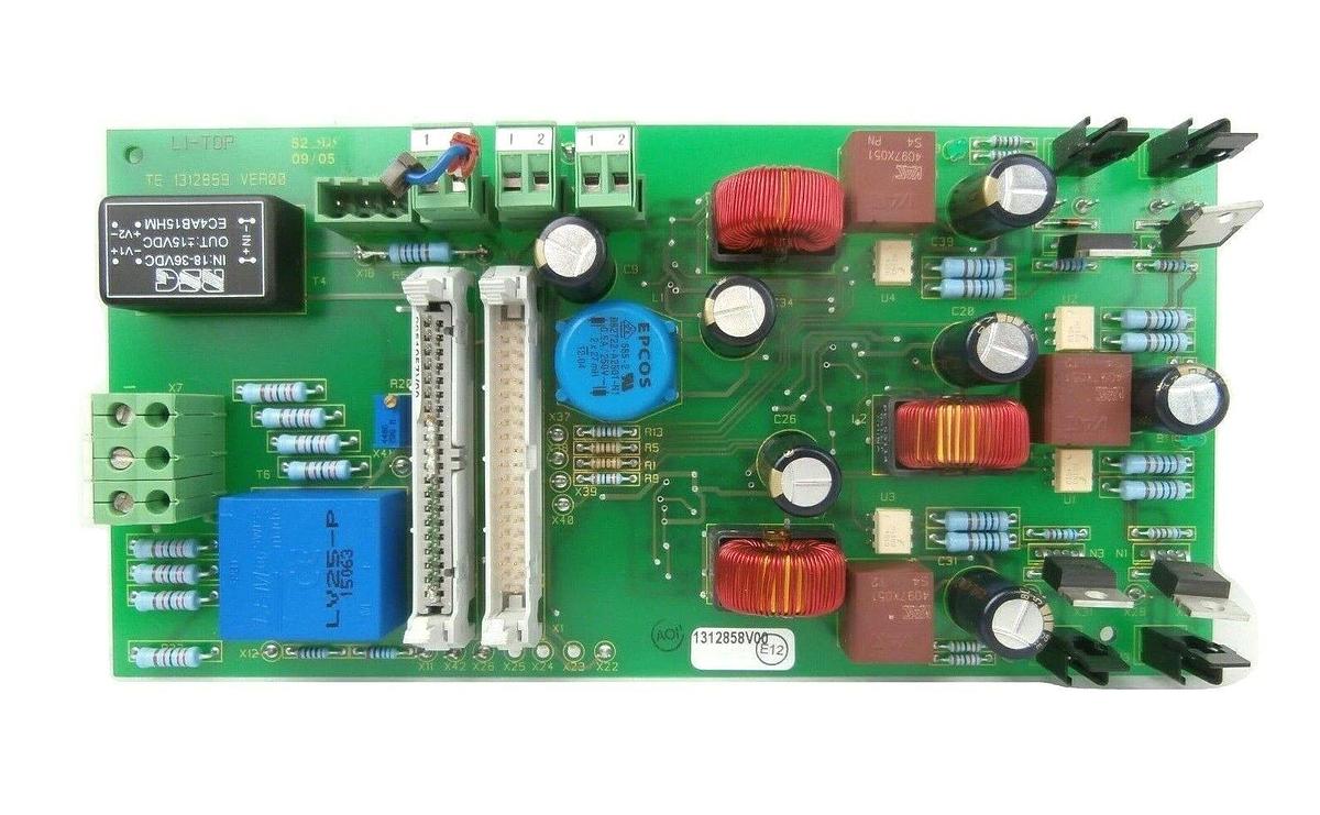 Used Huttinger 1312858V00 DC/DC Converter PCB TE 1312859 TIG 30 DCplus Trumpf Working