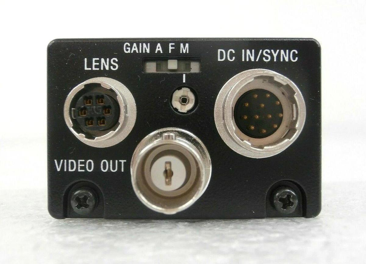 Used Sony XC-75 CCD Video Camera Module TEL Tokyo Electron P-8 Working Spare