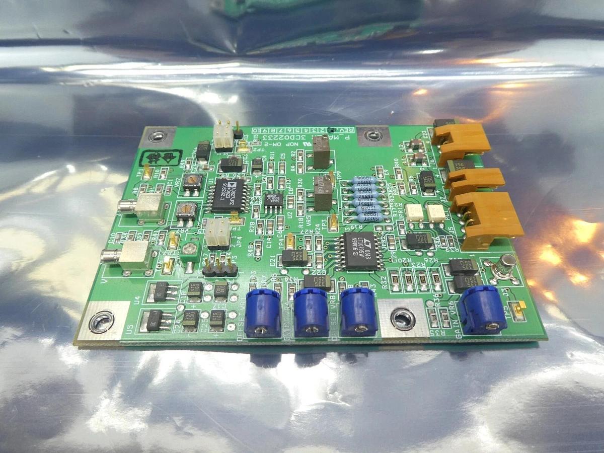 Used Hitachi Kokusai Denki 3CD02233 Adjustment Board PCB P_MATER Mikro Sonic Working