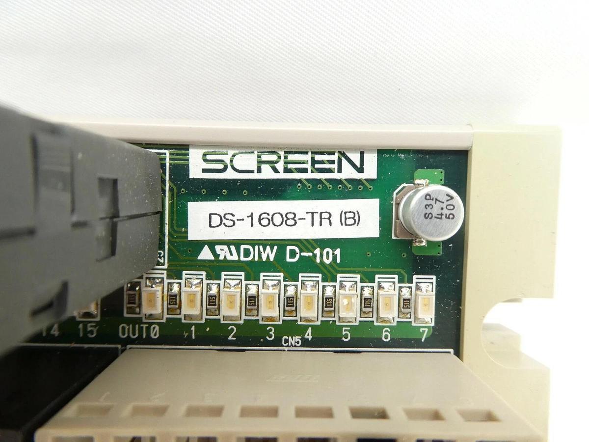 Used DNS Dainippon Screen I/O Module PCB DS-1608-TR DS-1211-ANALOG Set of 2 FC-3000