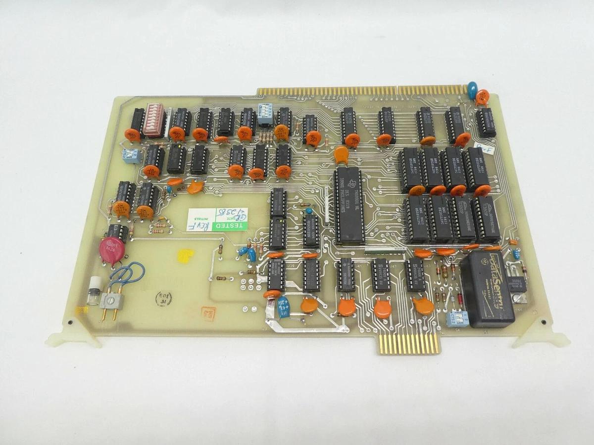 Used Varian Semiconductor VSEA D-F3831001 Power Fail/RTC PCB Card Rev. F Working
