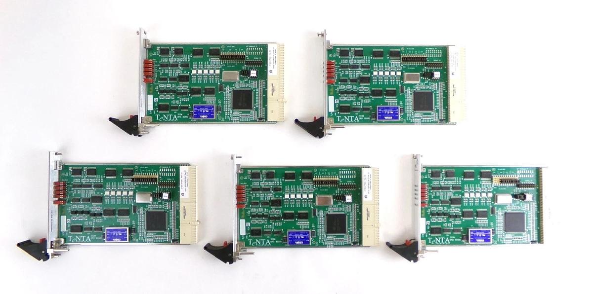 Used MKS Instruments AS00800-09-2 Quad Serial PCB Card AMAT 0190-47594 Lot of 5