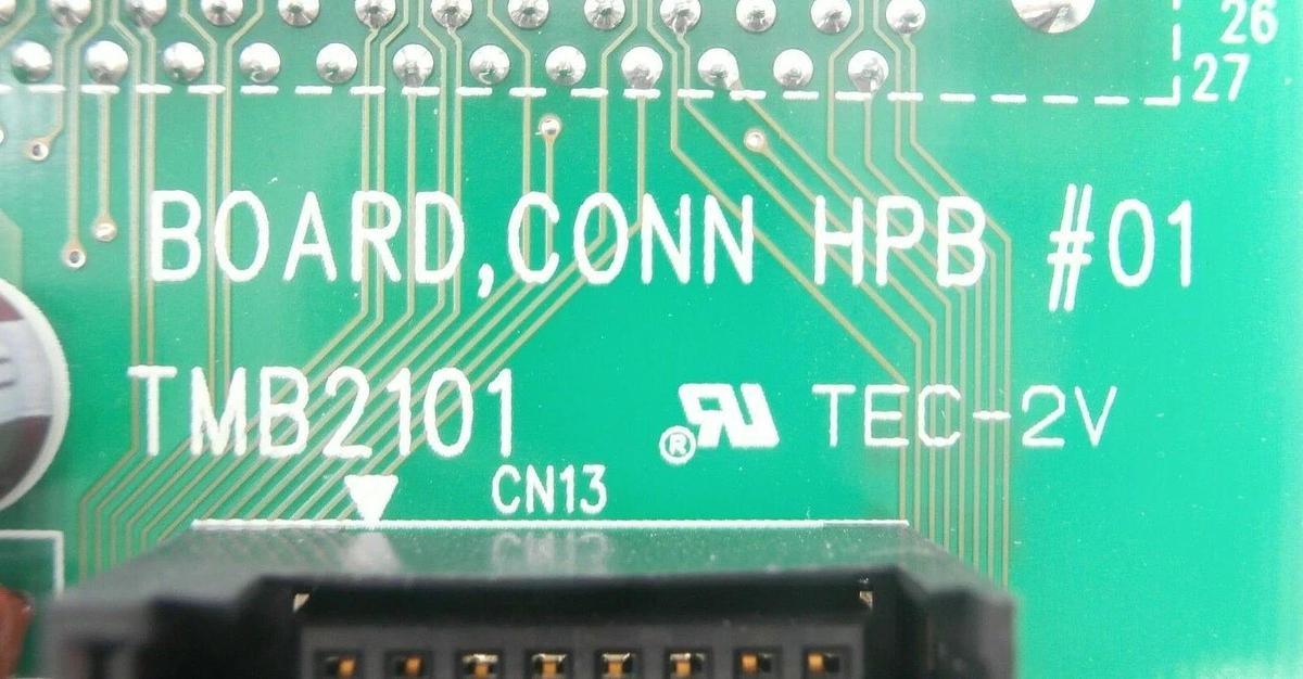Used TEL Tokyo Electron HTE-MC2-B-12 Connector PCB TMB2101 CONN HPB #01 Lithius Spare