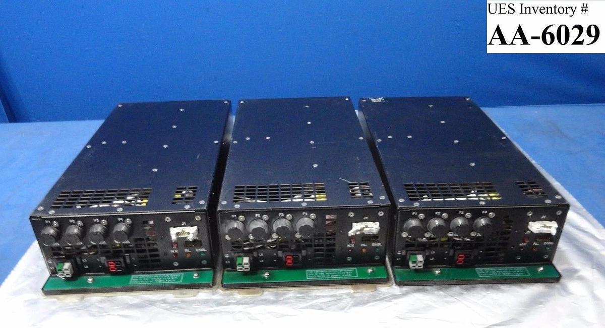 Used Vicor 97923225 Mission Power Solutions 700-0034-01 Power Supply Lot of 3 Used