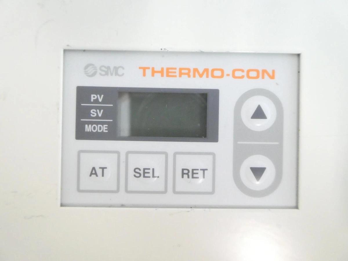 Used SMC INR-244-602A Chiller Heat Exchanger Module THERMO-CON AMAT Working