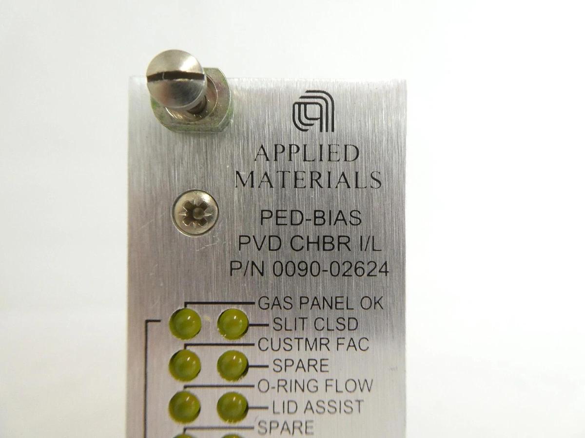 Used AMAT Applied Materials 0090-02624 Ped-Bias Pcd Chbr I/L PCB Working Surplus