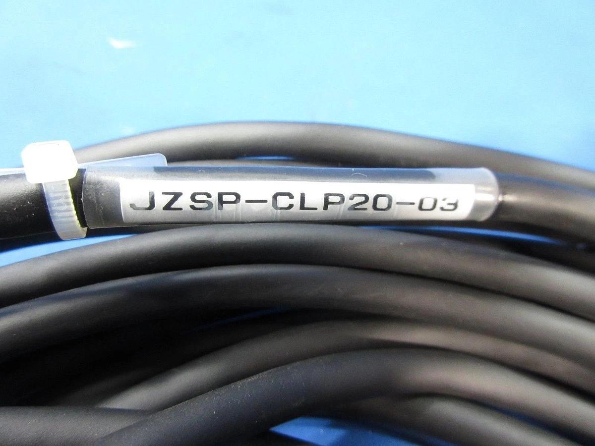 Used Yaskawa JZSP-CLP20-03 Serial Converter and 3m Encoder Cable Lot of 3 Used