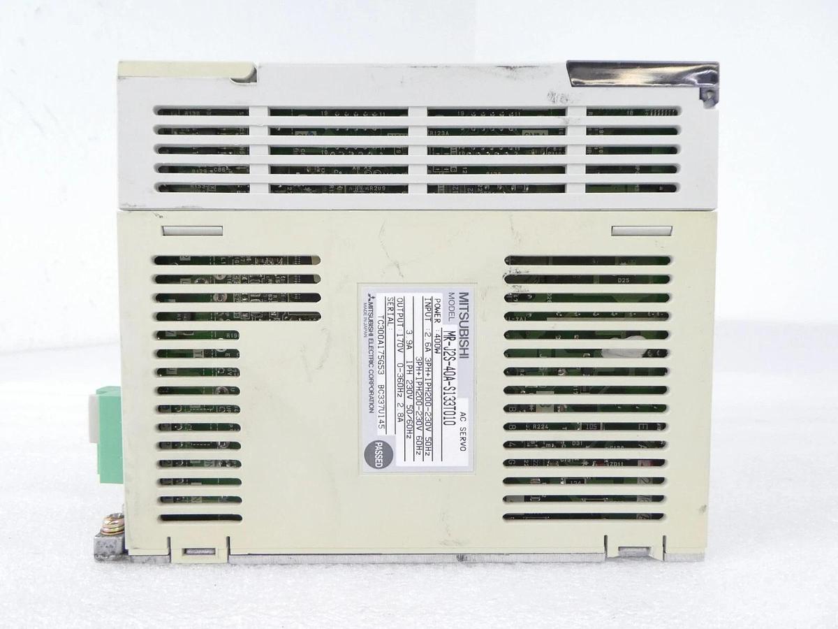 Used Mitsubishi Electric MR-J2S-40A-S133T010 AC Servo Driver MELSERVO AMAT Working