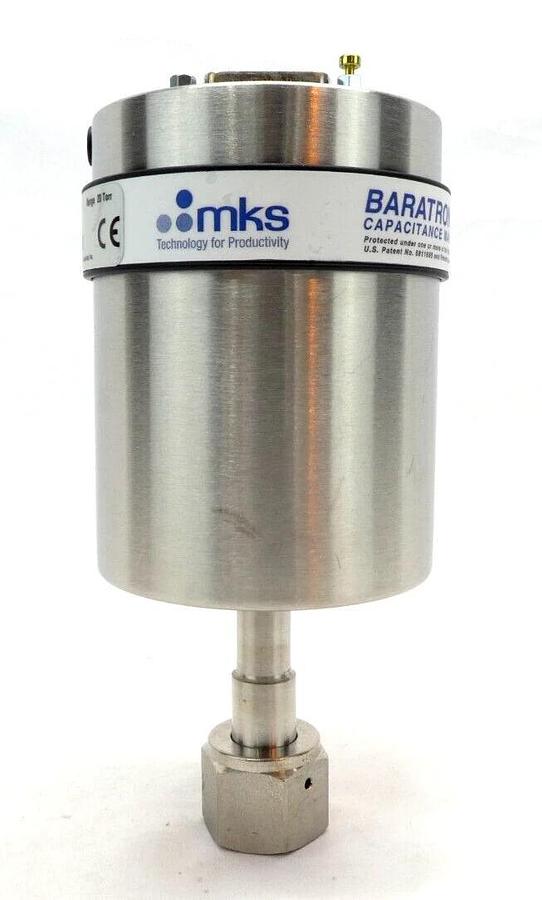 Used MKS Instruments 627D21TBC1B Baratron Pressure Transducer Type 627D Working Spare