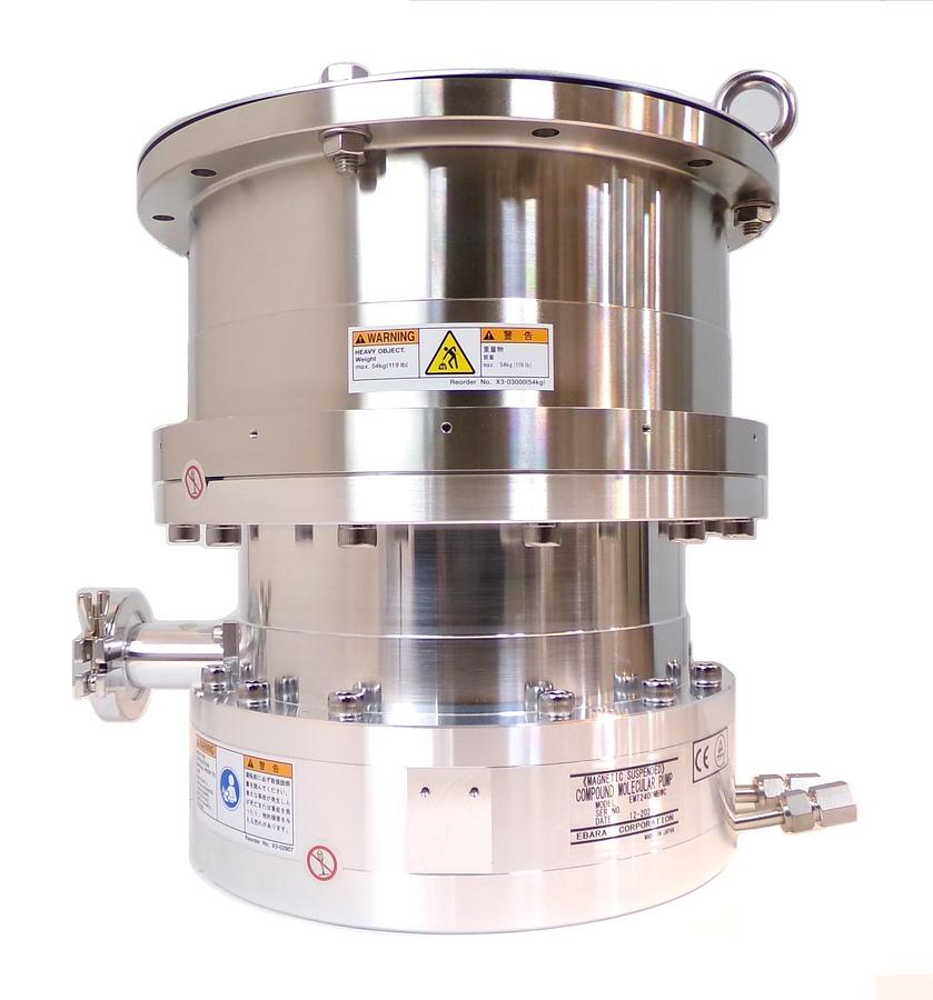 EMT2400M Ebara EMT2400MBWC Compound Turbomolecular Pump Turbo New Surplus