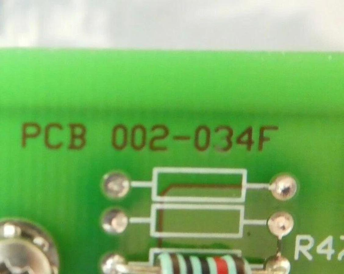 Used CTI-Cryogenics ASM 502-034 FastRegen Control PCB Module 002-034F Working Spare