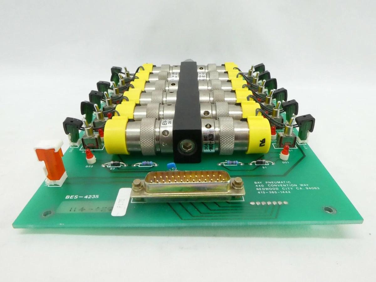 Used Bay Pneumatic BES-4235 Pnuematic Board PCB SVG 90S Working Spare