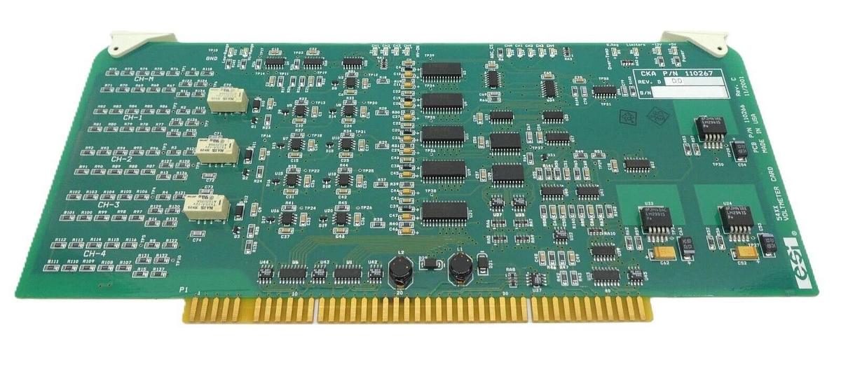 Used ESI Electro Scientific Industries 110266 Voltmeter PCB Card 110267 Lot of 8