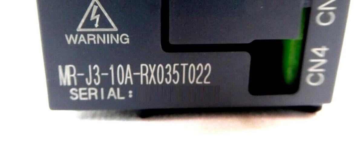 Mitsubishi MR-J3-10A-RX035T022 Servo Motor Driver TEL 040-003996-1 New Surplus