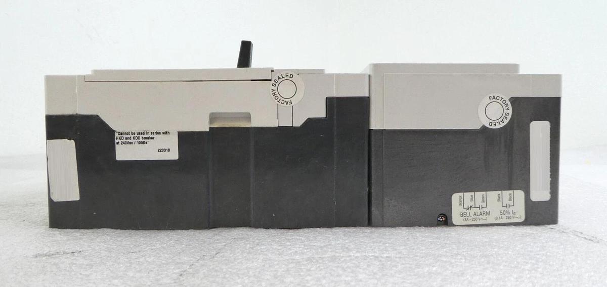 Used Eaton JGH3250NN 3 Pole Industrial Circuit Breaker J250H ELJBN3250W Working