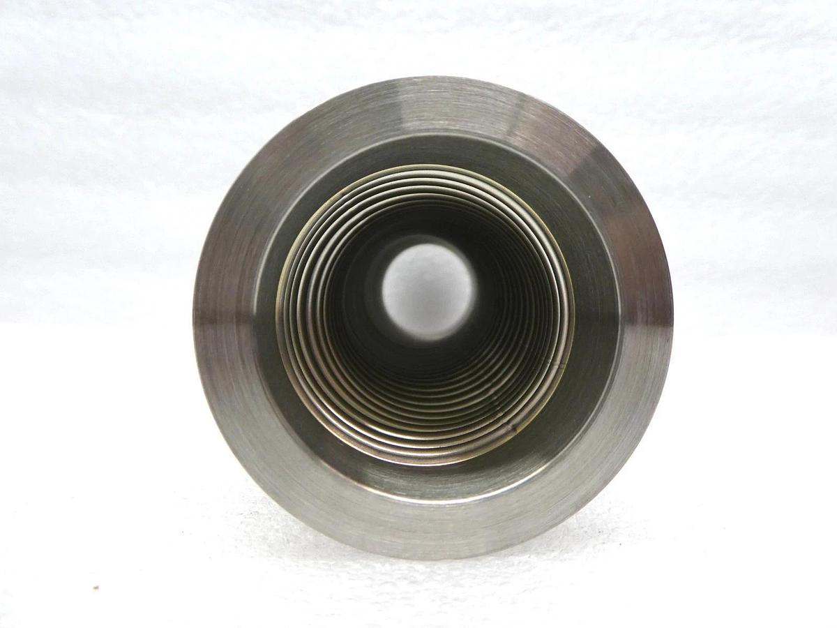 Used Edwards Flexible Bellows Vacuum Hose 8.5" NW40 KF40 Reseller Lot of 4 TPU Used