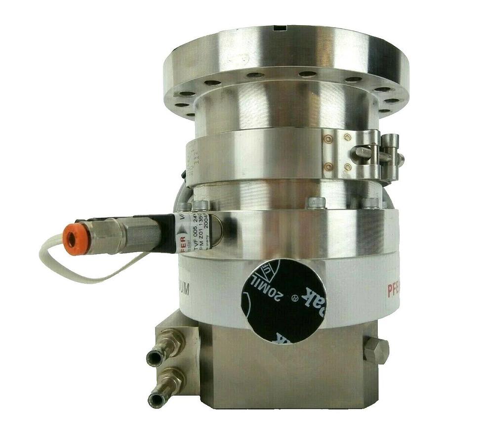Used TMU 261 P Pfeiffer PM P02 826 H Turbomolecular Pump with Heater Turbo Working