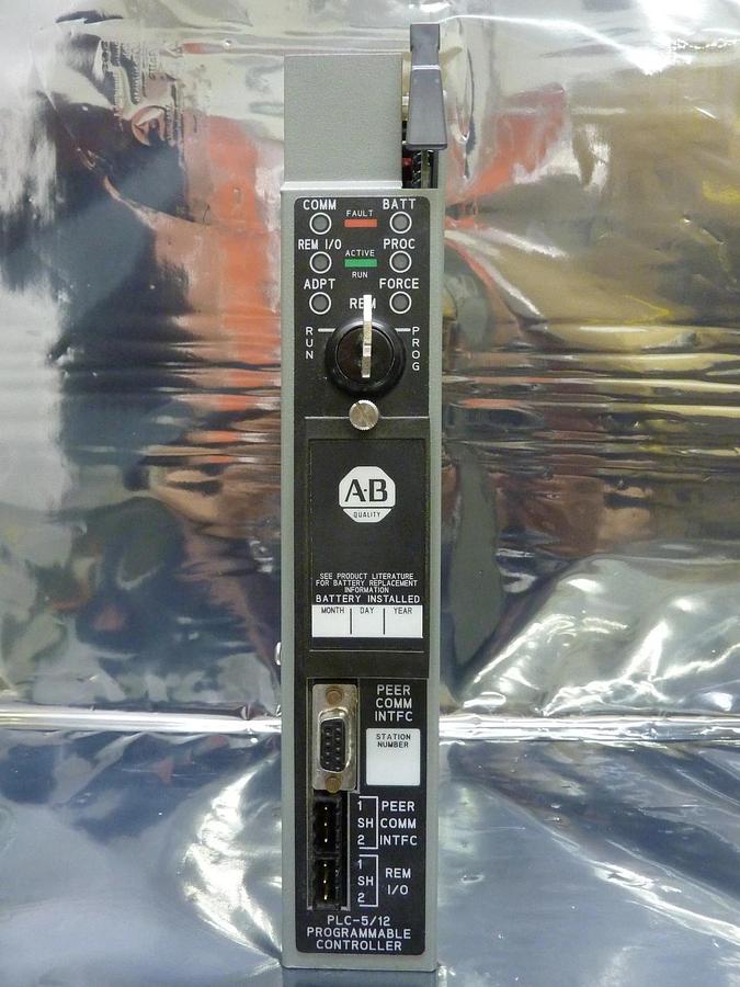 Used AB Allen-Bradley 96844671 PLC-5/12 Processor Module PLC PCB Card 1785-LT3 Used
