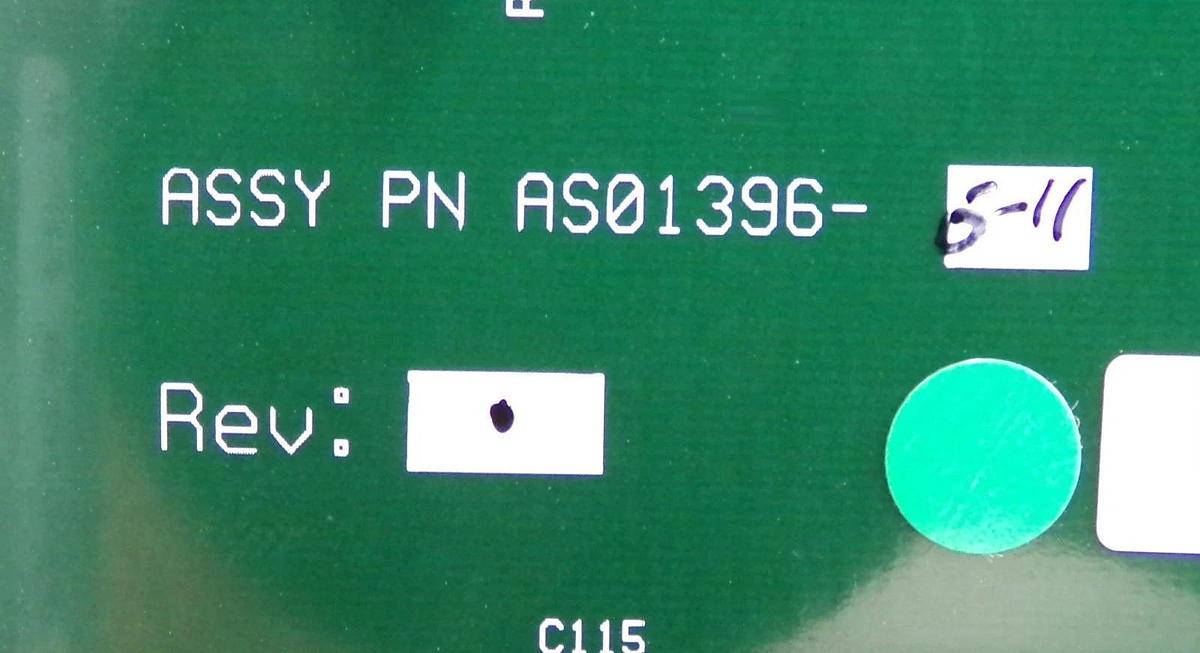 Used MKS Instruments AS01396-6-11 DeviceNet PCB Card CDN396R AMAT 0190-24116 Working