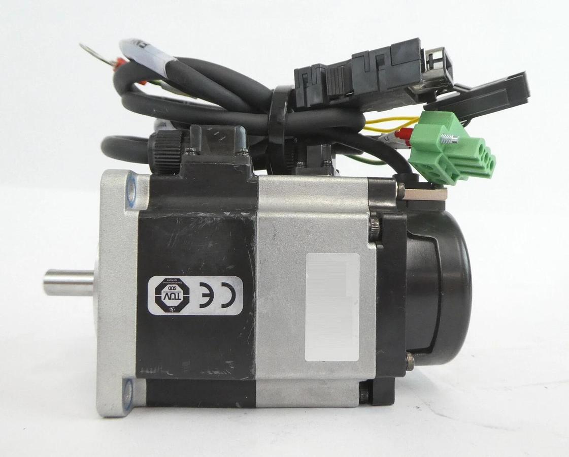 Used Sanyo Denki R2AA06010FCRBMM AC Servo Motor SANMOTION R Reseller Lot of 2 Working