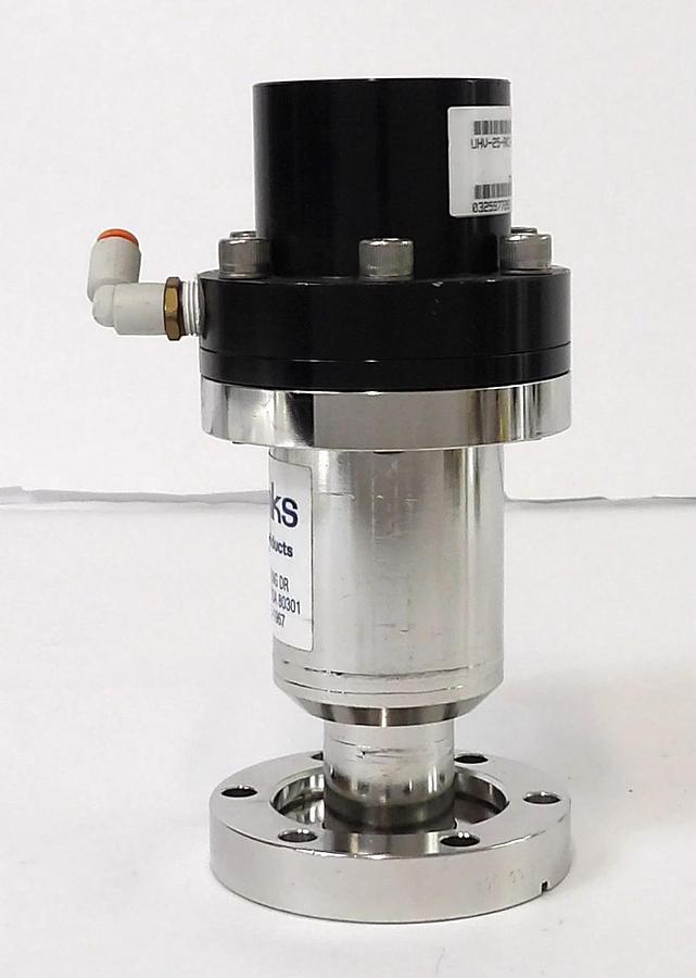 Used MKS Instruments UHV-25-AKC-ENVN Angle Valve Reseller Lot of 5 Working Surplus