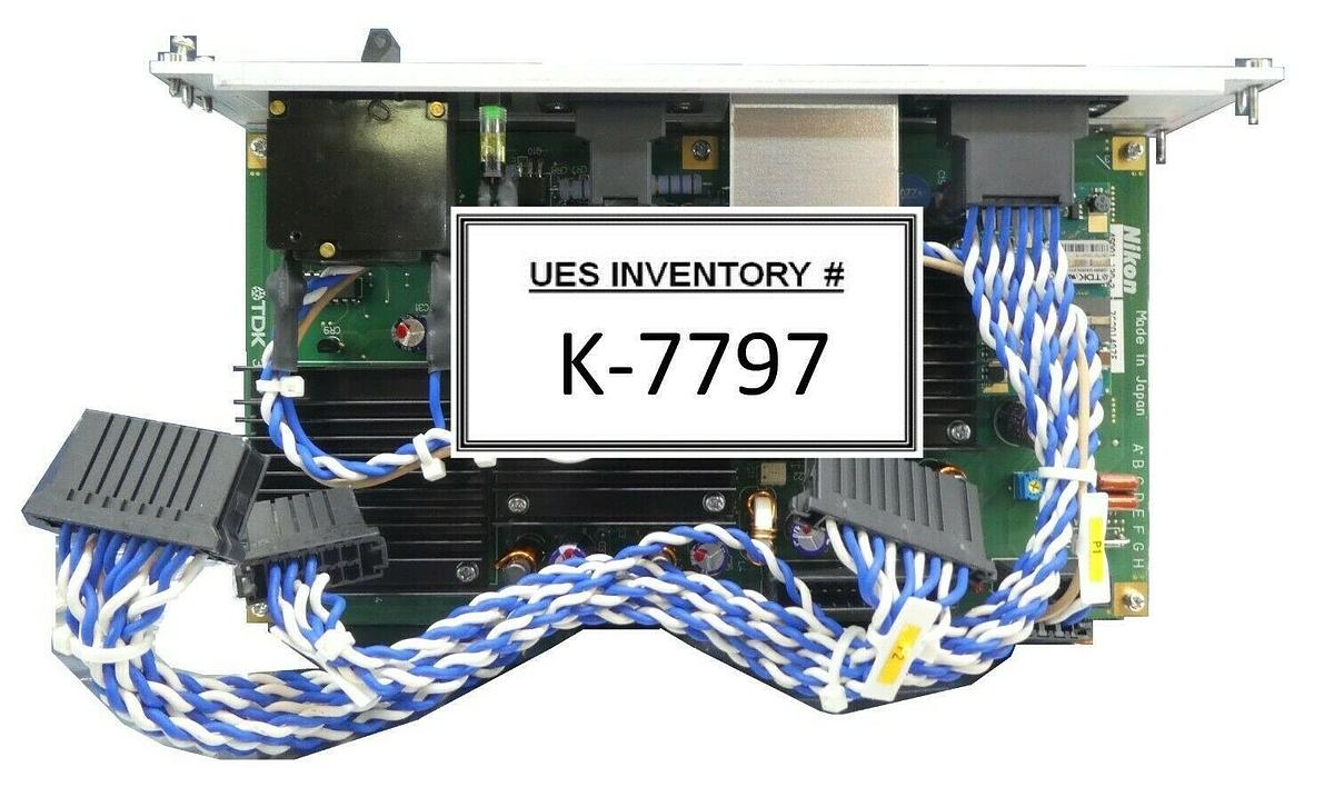 Used Nikon 4S019-612 Power Supply PCB Card 4S001-120-2 TDK 3EA00E380 NSR FX-601F