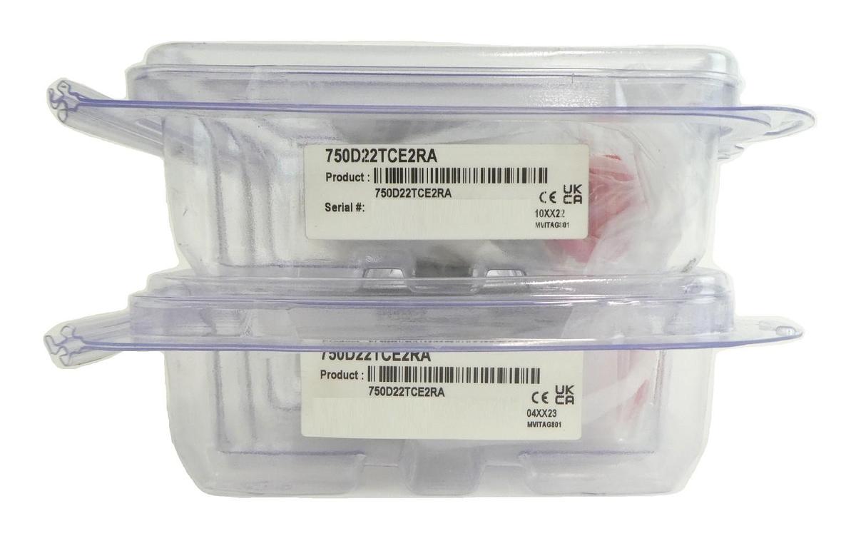 MKS Instruments 750D22TCE2RA Baratron Pressure Transducer Lot of 2 New