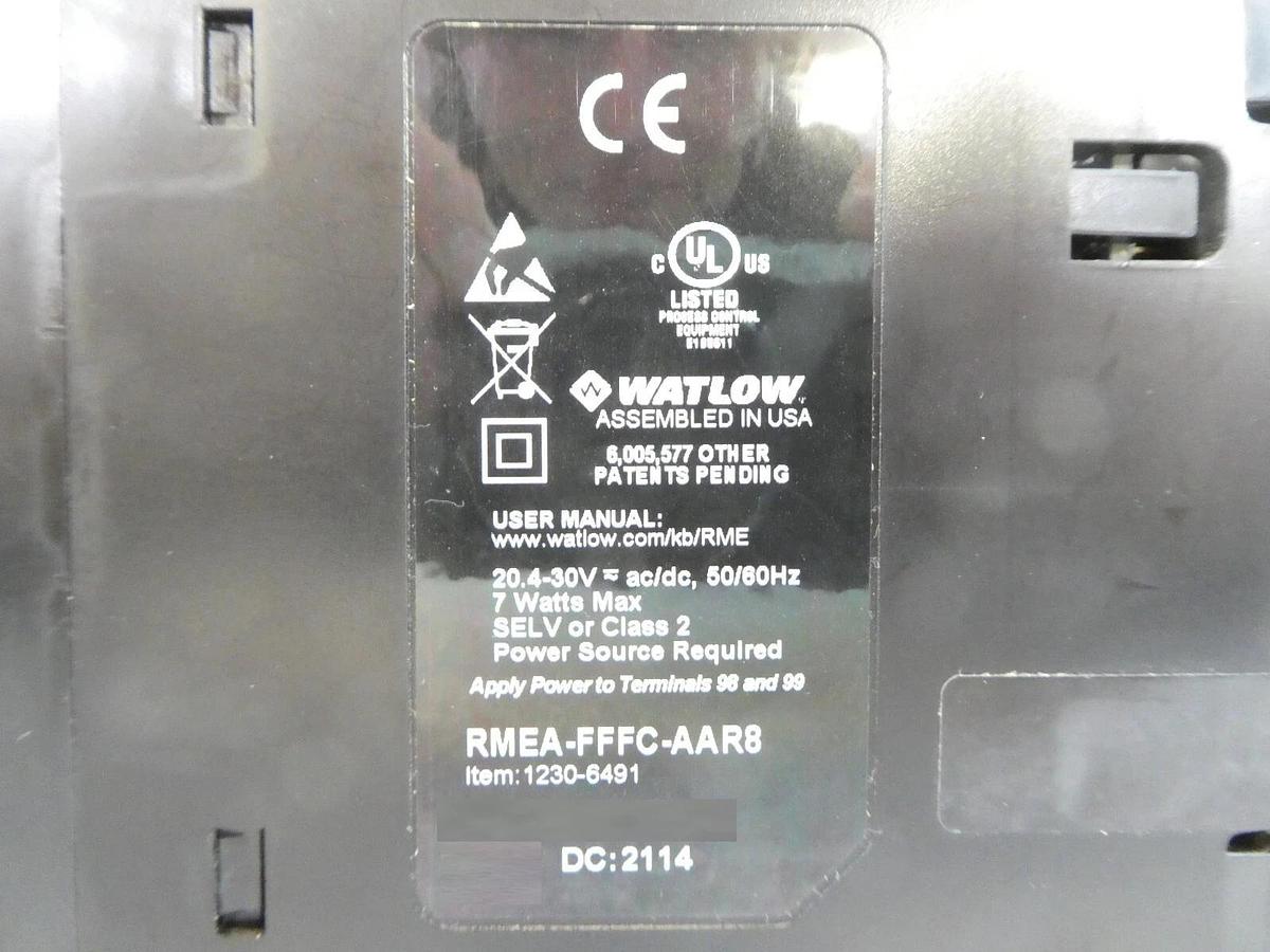 Used Watlow RMSA-RRCJ-AAHP RMLA-55AJ-AAJP RMEA-FFFC-AAR8 Temperature Controller AMAT