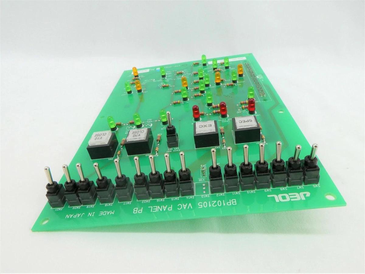 Used JEOL BP102105 VAC PANEL PB Board PCB JWS-2000 SEM System Working Spare