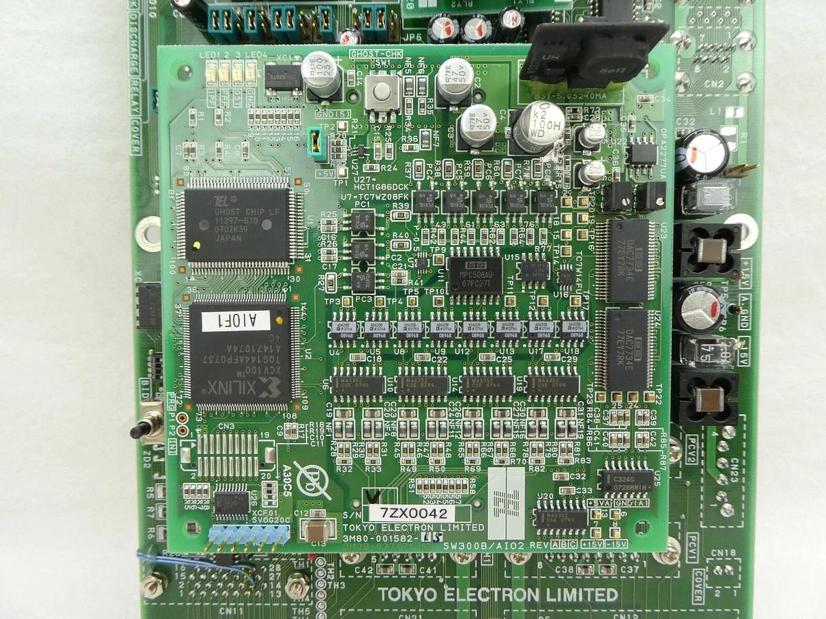 Used TEL Tokyo Electron 3M81-038362-14 Board PCB SW300B/BSC2 Trias System Working