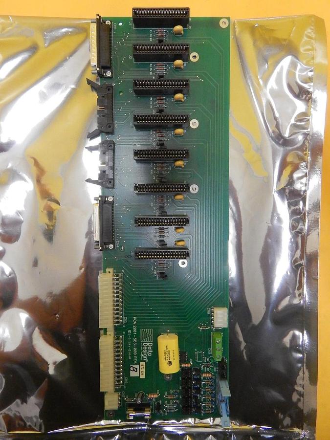 Used Delta Design 2001-586-000 Interface Backplane Board PCB 2001-586-002 Summit Used