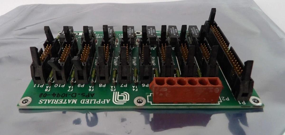 Used AMAT Applied Materials 0100-20050 Pump Distribution PCB Board Working Spare