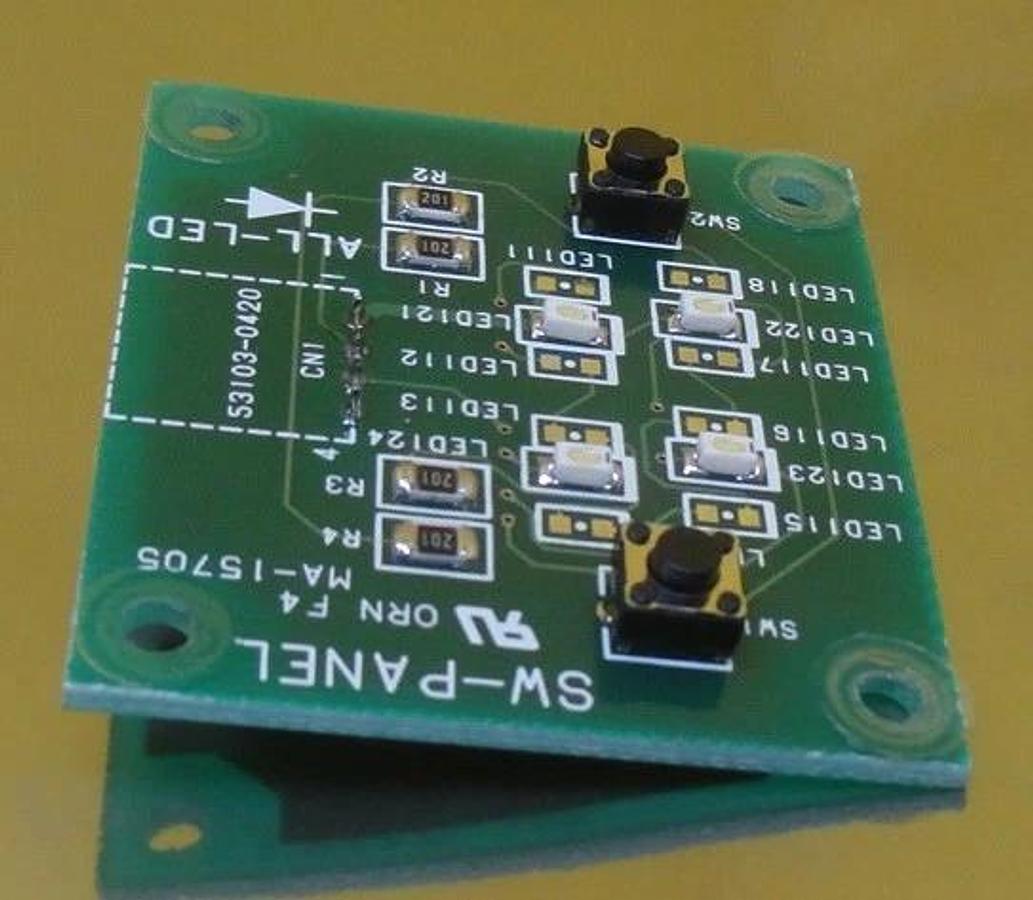 Used TEL Tokyo Electron MA-15705 LED Panel Board PCB SW-PANEL Used Working