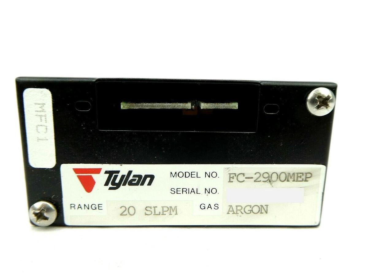 Used Tylan General FC-2900MEP Mass Flow Controller MFC 20 SLPM Ar 2900 Working Spare
