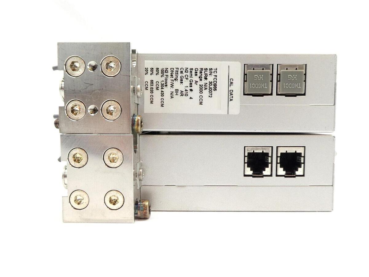 Used Aera TC FC-D985CT-BH Mass Flow Controller MFC FC-D985c Reseller Lot of 10 Spare