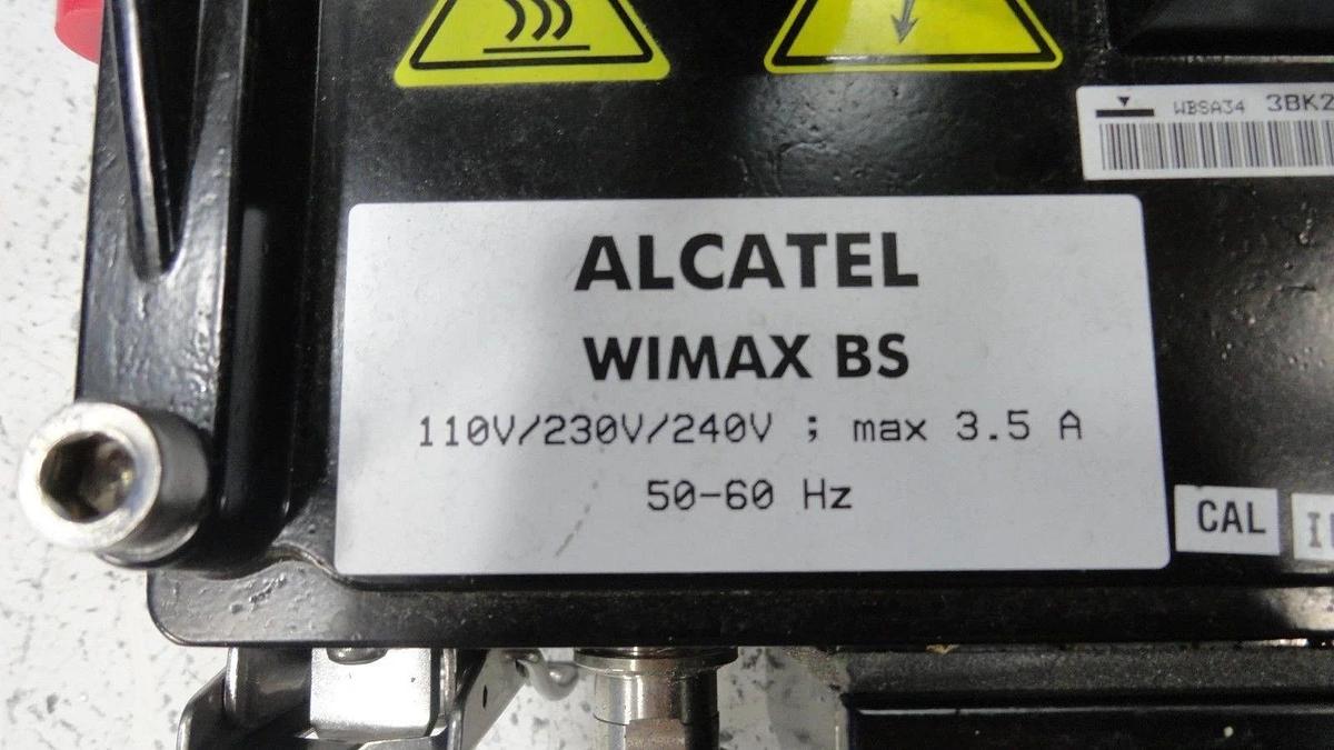 Used Alcatel-Lucent C-WBS 9710 WiMAX Base Station 3BK16901ABAA Working Surplus