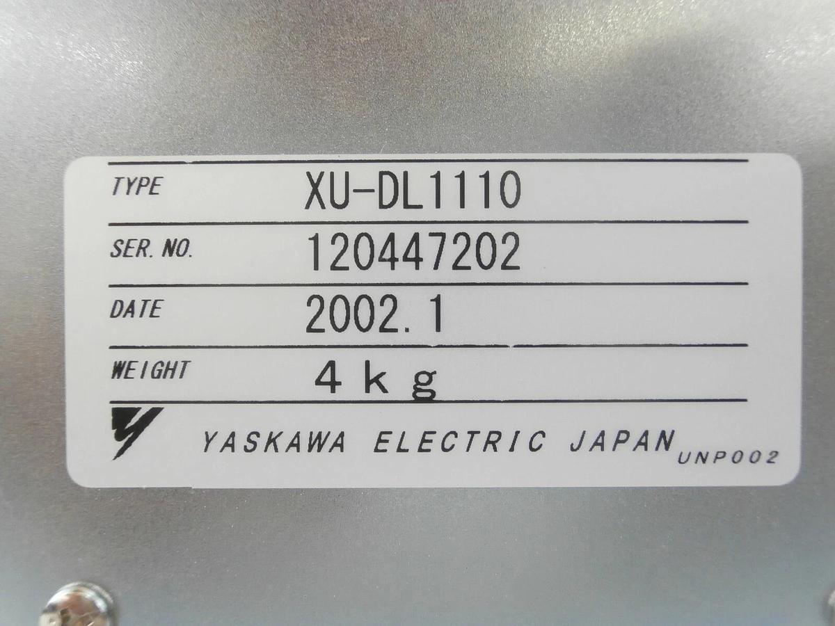 Used Yaskawa Electric XU-DL1110 Robot Power Supply Module Hitachi I-900SRT Working