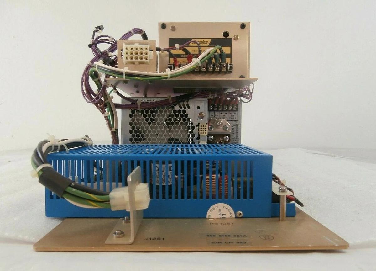 Used Lam Research 859-8158-001 Power Supply Panel Assembly PM 2973A-2-5 Working