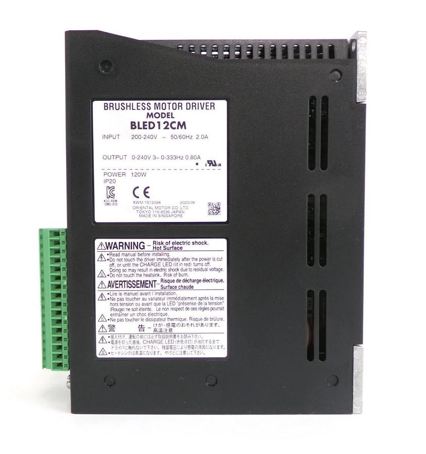 Oriental Motor BLE512CM200F Motor and Driver Set BLEM512M2-GFS BLED12CM New