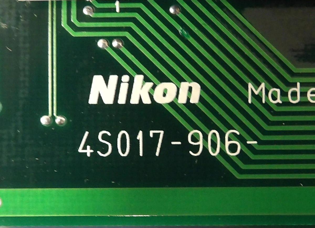Used Nikon 4S017-906 Interface Connector I/O Board PCB MTH-7RL NSR System Working